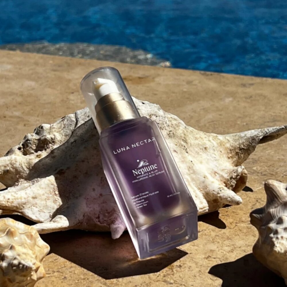 NWT Luna Nectar Neptune Blur & Hydrate Hyaluronic Acid Serum